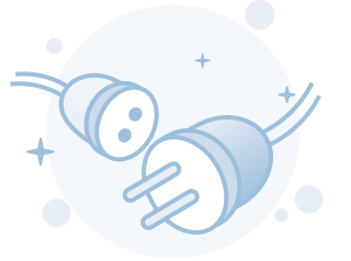 Ilustrasi koneksi internet terputus